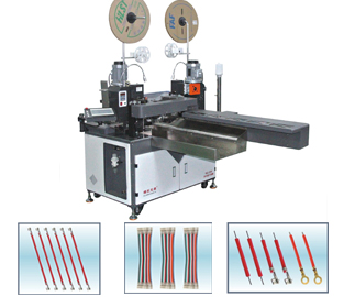 RQ-009全自動(dòng)排線(xiàn)端子機(jī)，4并線(xiàn)高效率產(chǎn)出